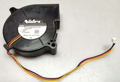 NIDEC G75G24MS1ZZ-53J25 RK2-6425 turbo fan blower DC25V 0.14A - Image 1 of 4
