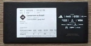 TICKET Hospitality FIFA World Cup Qatar 2022 Cameroon vs Brazil # J7 Match 48 - Picture 1 of 2