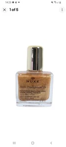 Nuxe HUILE PRODIGIEUSE OR Dry GOLDEN SHIMMER Oil Mini Face/Body/Hair 10ml Travel - Picture 1 of 2