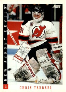 1993-94 (DEVILS) Score Canadian #237 Chris Terreri