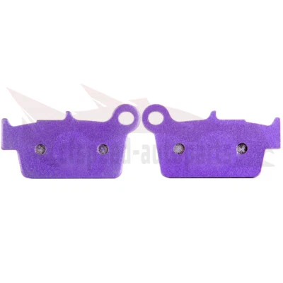 Carbon Fiber Brake Pads Kit Rear For 2003-2016 Yamaha YZ125 YZ250 YZ250F YZ450F - Image 1 of 4