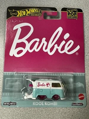 2024 New Hot Wheels Pop Culture - VW Kool Kombi - Barbie Real Riders - Image 1 of 4