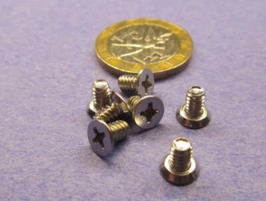 Flat Head Phillips Machine Screw 18-8 Stainless Steel, 6-32 x 1/4" L 200 Pcs - Picture 1 of 19