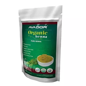 AVADOR Organic Hair Color Powder (100g, Organic Henna Powder) - Picture 1 of 3