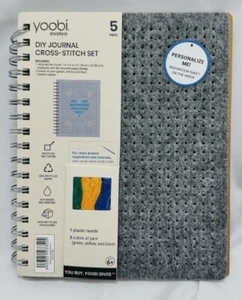 Yoobi DIY Journal Cross-Stitch Set - Picture 1 of 4