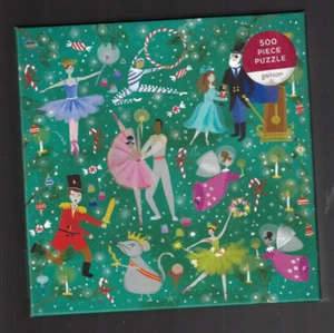 COMPLETE 500 PIECE JIGSAW PUZZLE Galison ENCHANTED NUTCRACKER Christmas Ballet - Imagen 1 de 3
