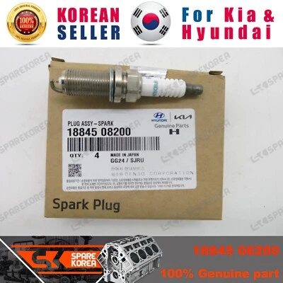 Genuino/OEM 1884508200 CONJUNTO DE ENCHUFE-CHISPA para Hyundai Genesis Coupe 09 Foto 1 de 2