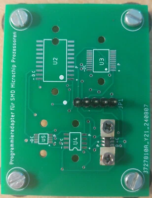 Programmieradapter für Microchip Prozessoren im SMD Gehäuse - Bild 1 von 4