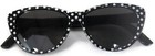 Black w/White Polka Dots Sunglasses 18" American Girl Doll Clothes Accessories