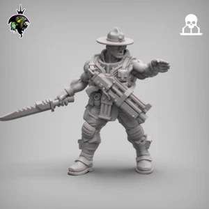 Sergeant Major Meatgrinder Jungle Fighters Reptilian Overlords - Bild 1 von 2