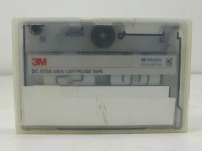 3M DC615A 15MB SLR 5.25" QIC Data Cartridge Tape - USED - Image 1 of 4