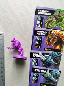ALPHA SKAG MINIATURE+ ENG CARDS POST-APO/BORDERLANDS /M48 - Imagen 1 de 1