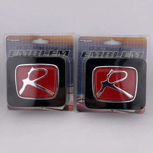 Pilot Type R Red Racing Body Emblem 3-D Dome Logo PM-030R (2pk) - Bild 1 von 3