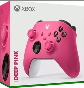 Microsoft Xbox Wireless Controller - Deep Pink (Xbox X) **DAMAGED PACKAGING** - Picture 1 of 7