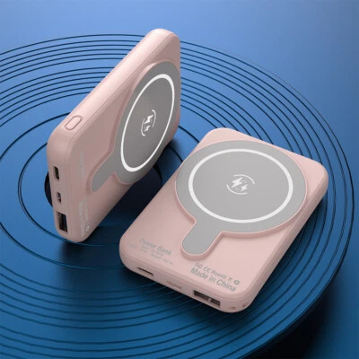 Banco de alimentación de 1000000 mAh batería magnética cargador inalámbrico para iPhone 14/13/12 Foto 1 de 4