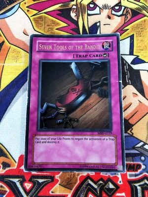 Seven Tools of the Bandit mrd-e129 Unltd Ed (HP) Ultra Rare Yu-Gi-Oh! - Image 1 of 4