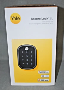 NUEVO Yale Assure SL Pantalla Táctil WiFi Smart Lock YRD256-WF1-BSP - Imagen 1 de 6