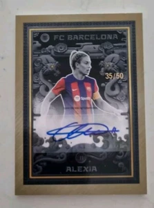 Alexia Putellas Topps Barcelona Year Of The Dragon China 23/24 Gold Auto 35/50 - Bild 1 von 3
