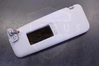 宝马 525XI 2004 2005 2006 年 2007 年驾驶员左遮阳板乙烯基灰色原始设备制造商 — 第 1/4 张图片