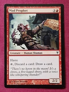 Magic The Gathering DUEL DECKS SORIN VS TIBALT MAD PROPHET red card MTG - Picture 1 of 2