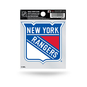New York Rangers Static Cling Sticker Decal NEW!! Window or Car!