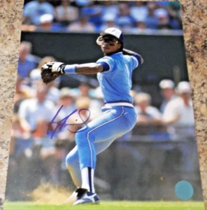 TONY FERNANDEZ FOTO FIRMATA 8 X 10 Toronto Blue Jays con certificato di autenticità (C) - Foto 1 di 2