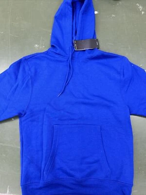 Sudadera con Capucha Adidas Juvenil Polar Talla Med 10-12 Azul Real Bordada en la Manga Nueva con Etiquetas Foto 1 de 4