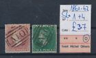 BV25164 St Vincent 1861 queen Victoria classic lot used cv 37 GBP