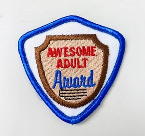 Awesome Adult Award Patch - Picture 1 of 3