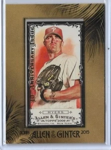 2015 ALLEN & GINTER ~ BRETT MYERS 10TH ANNIVERSARY BLACK MINI CARD ~ 2009 #187 - Picture 1 of 2