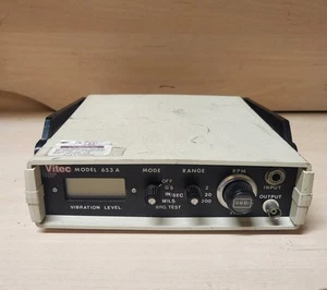 Vitec Model 653 A tragbares digitales Vibrationsmessgerät - Bild 1 von 5