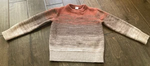 Gap toddler boy 5T Autumn orange brown crew-neck pullover sweater - Picture 1 of 6