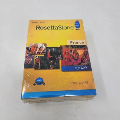 Rosetta Stone French Level's 1-5 Brand New Sealed 2011 1 2 3 4 5 - Image 1 of 3