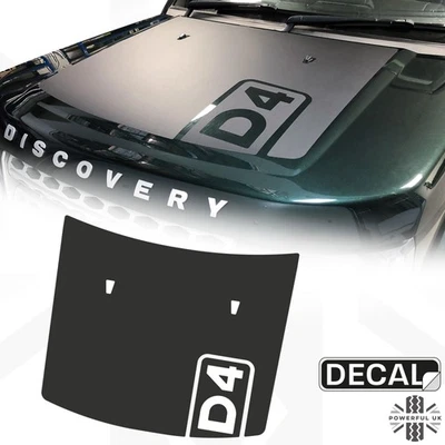 Kit adesivi decalcomania cofano per Land Rover Discovery 4 LR4 cofano antiriflesso D4 - Immagine 1 di 4