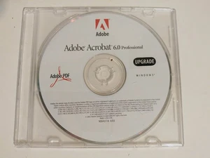 Adobe Acrobat 4.0 5.0 Upgrade 6.0 Disks Only - 4 5 6 Windows PC Vintage - Picture 1 of 9