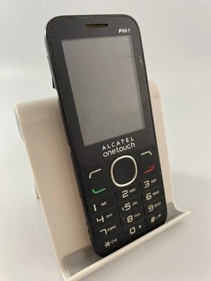 Alcatel 2045X Black Tesco Network 128MB 2.4" 2G Mobile Phone Cracked Incomplete - Image 1 of 4