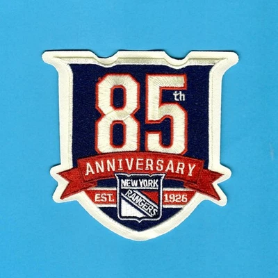 Parche Camiseta Juego New York Rangers 85 Aniversario Temporada 2010-2011 Foto 1 de 2