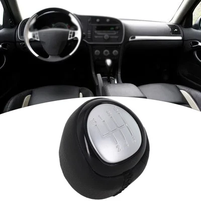 Perilla de cambio de marchas de transmisión de 6 velocidades para SAAB 9 3 (2003 2012) fácil de reemplazar Foto 1 de 4