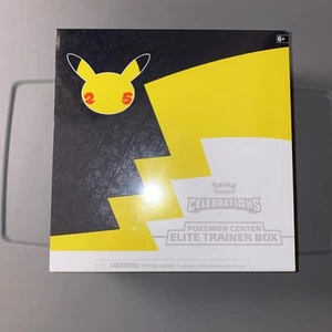 Pokemon: 25th Anniversary Celebrations Pokemon Center Elite Trainer Box SEALED - Picture 1 of 9