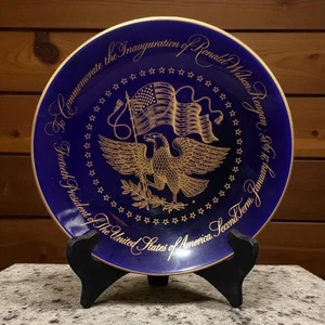Fleetwood Ronald Reagan Inaugural Day Commemorative Plate 1985 Limited Edition  - Picture 1 of 4
