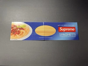 Supreme Spaghetti FW21 Sticker - Picture 1 of 2