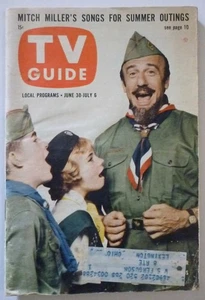 Ohio June 30 1962 TV Guide FRED GWYNNE Rod Serling Twilight Zone PETER FALK - Picture 1 of 2