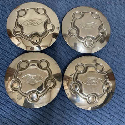 JUSTO Juego de 4 Tapacubos Ford Crown Victoria P71 Police Interceptor Tapacubos Foto 1 de 4