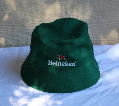 Heineken Bucket Hat Size S/M Green Logo - Image 1 of 4