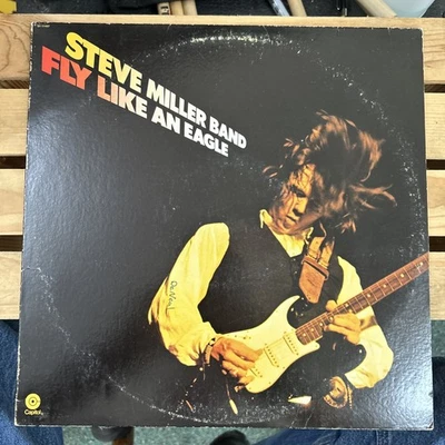 Steve Miller Band Fly Like An Eagle Vinyl Record 33 RPM Foto 1 de 4