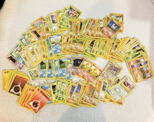 Lot Of 200 Mixed Pokemon Cards Mostly From The Year 2000 Some 1999 - Picture 1 of 5