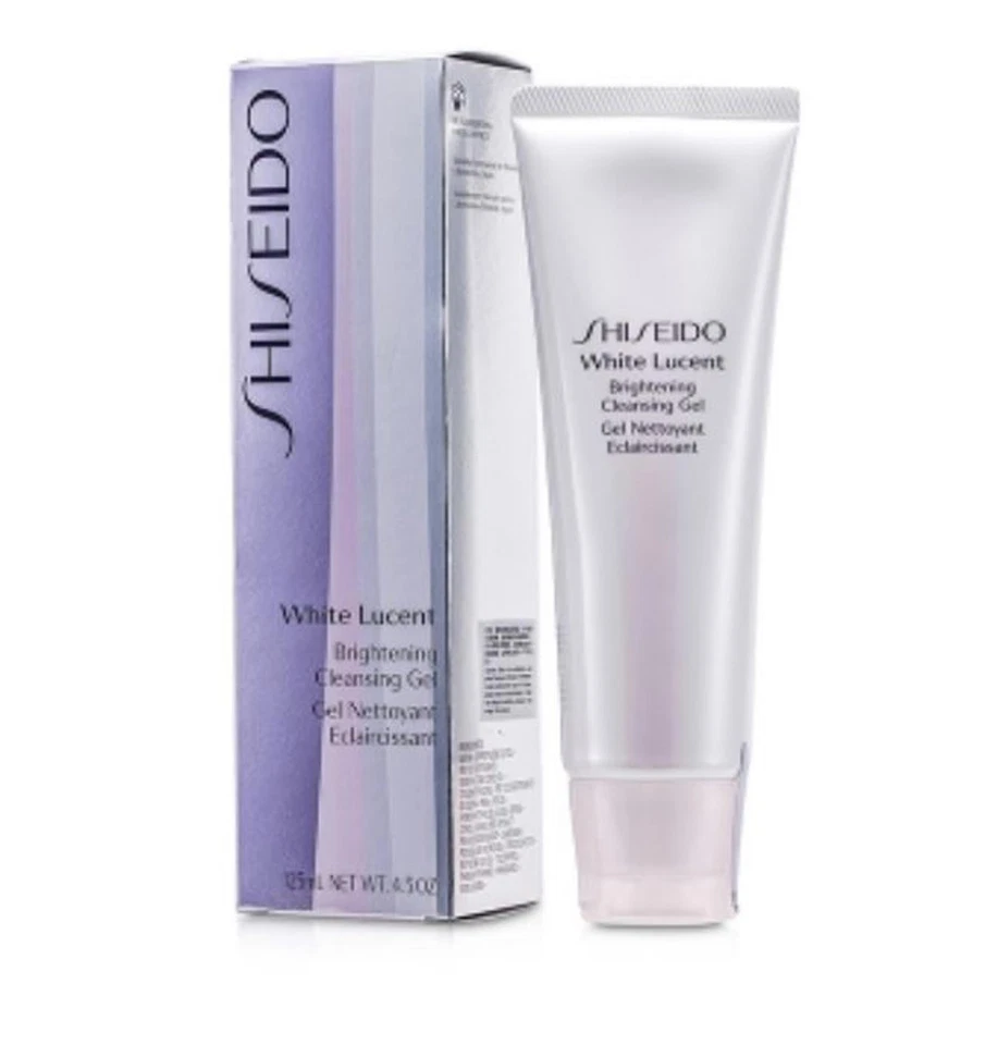 Gel de limpeza Shiseido Shiseido White Lucent clareador 4,5 oz novo na caixa - Imagem 1 de 1