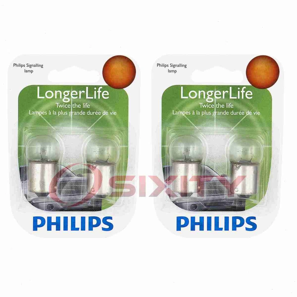 2 pc Philips Parking Light Bulbs for Alfa Romeo 164 Milano Spider 1987-1995 os - Изображение 1 из 4