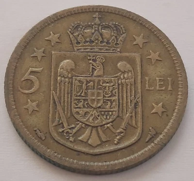 Romania, 5 Lei 1930 Paris King Mihai - Image 1 of 2