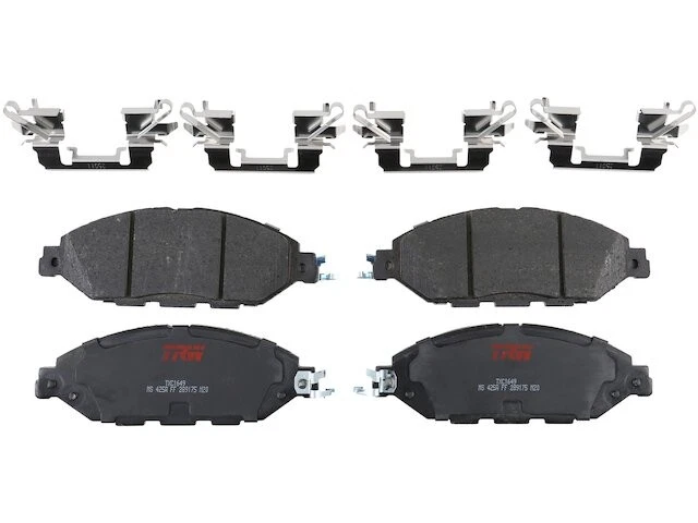 Juego de pastillas de freno delanteras para 13-21 Infiniti Nissan JX35 QX60 Murano Pathfinder HN72Q4 Foto 1 de 1